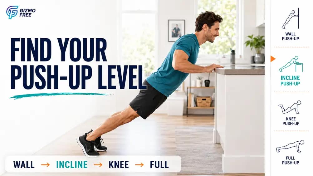 5 Simple At-Home Fitness Test for Beginners to Find Your Starting Level 4 beginner modified push up test progression