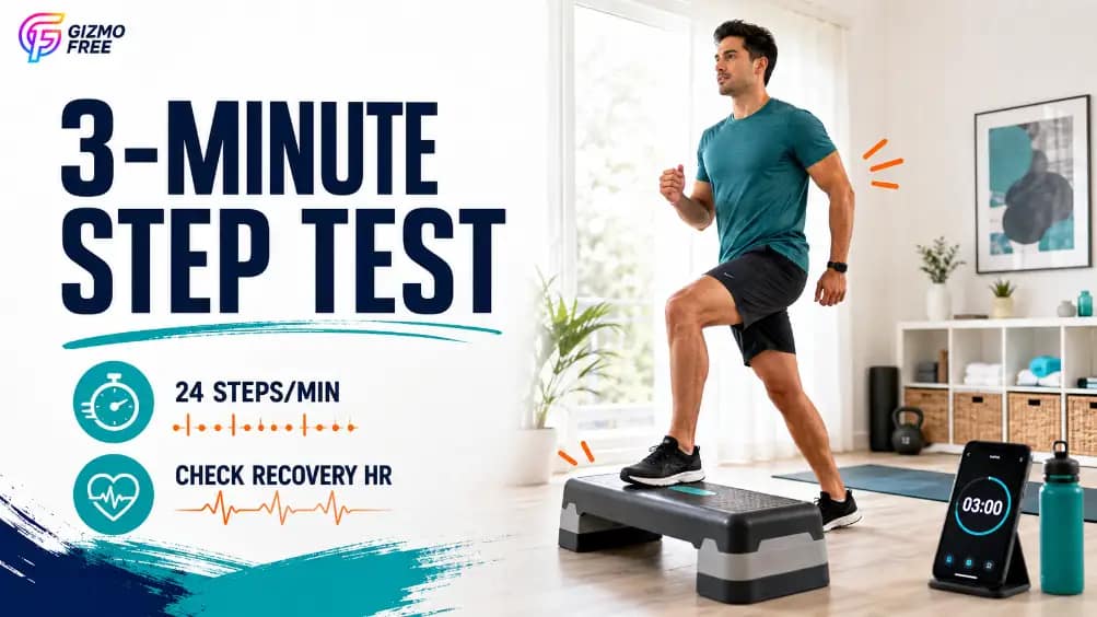 5 Simple At-Home Fitness Test for Beginners to Find Your Starting Level 7 3 minute step test for beginner cardio fitness